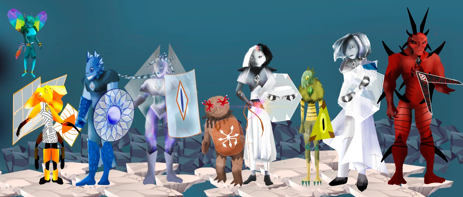 Personajes Máksamma